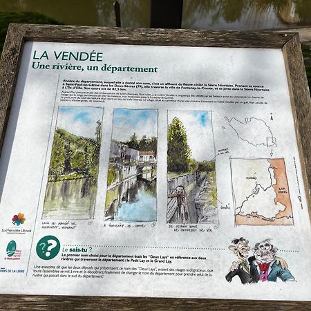 La Maison Du Bonheur Le Gué-de-Velluire Exteriér fotografie